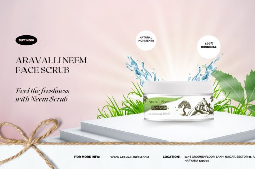 Get the Glowing Skin You've Always Dreamed of with Aravalli Neem Face Scrub