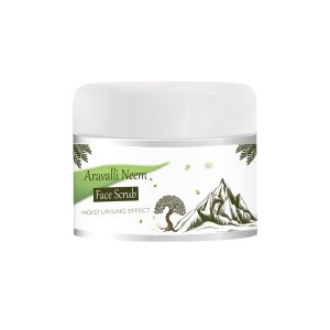 Aravalli Neem Face scrub For Oily Skin, Deep Cleansing || For Men And Women, For All Skin Types (100 Gram)