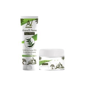 Aravalli Neem Combo Pack Of Neem Face wash 100ML And Neem Scrub 100Gram