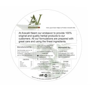 Aravalli Neem Face scrub For Oily Skin, Deep Cleansing || For Men And Women, For All Skin Types (50 & 100Gram)