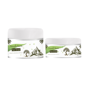 Aravalli Neem Face scrub For Oily Skin, Deep Cleansing || For Men And Women, For All Skin Types (50 & 100Gram)